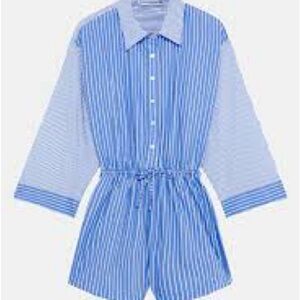 Faithfull the Brand
Capaci Striped Cotton Romper